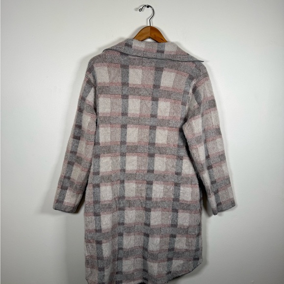 Anthropologie Pilcro Gingham Plaid Eliza Sweater Jacket - Picture 6 of 9